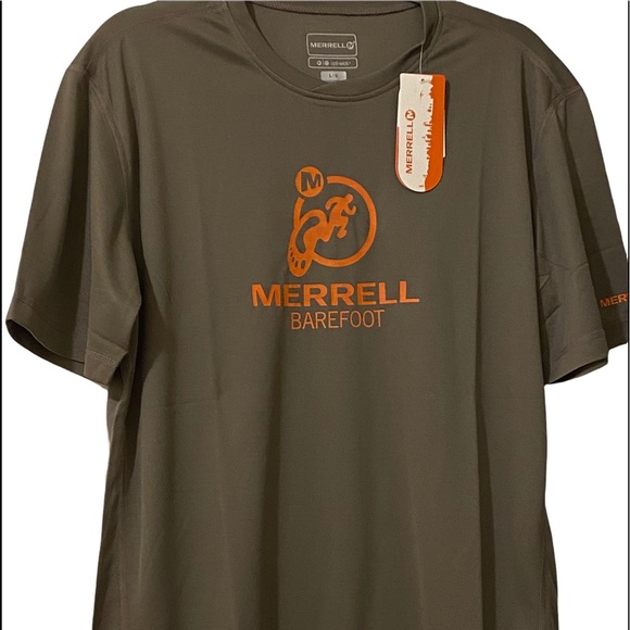 Men's MERRELL New With Tags. Barefoot Tee SZ Large - Picture 1 of 11